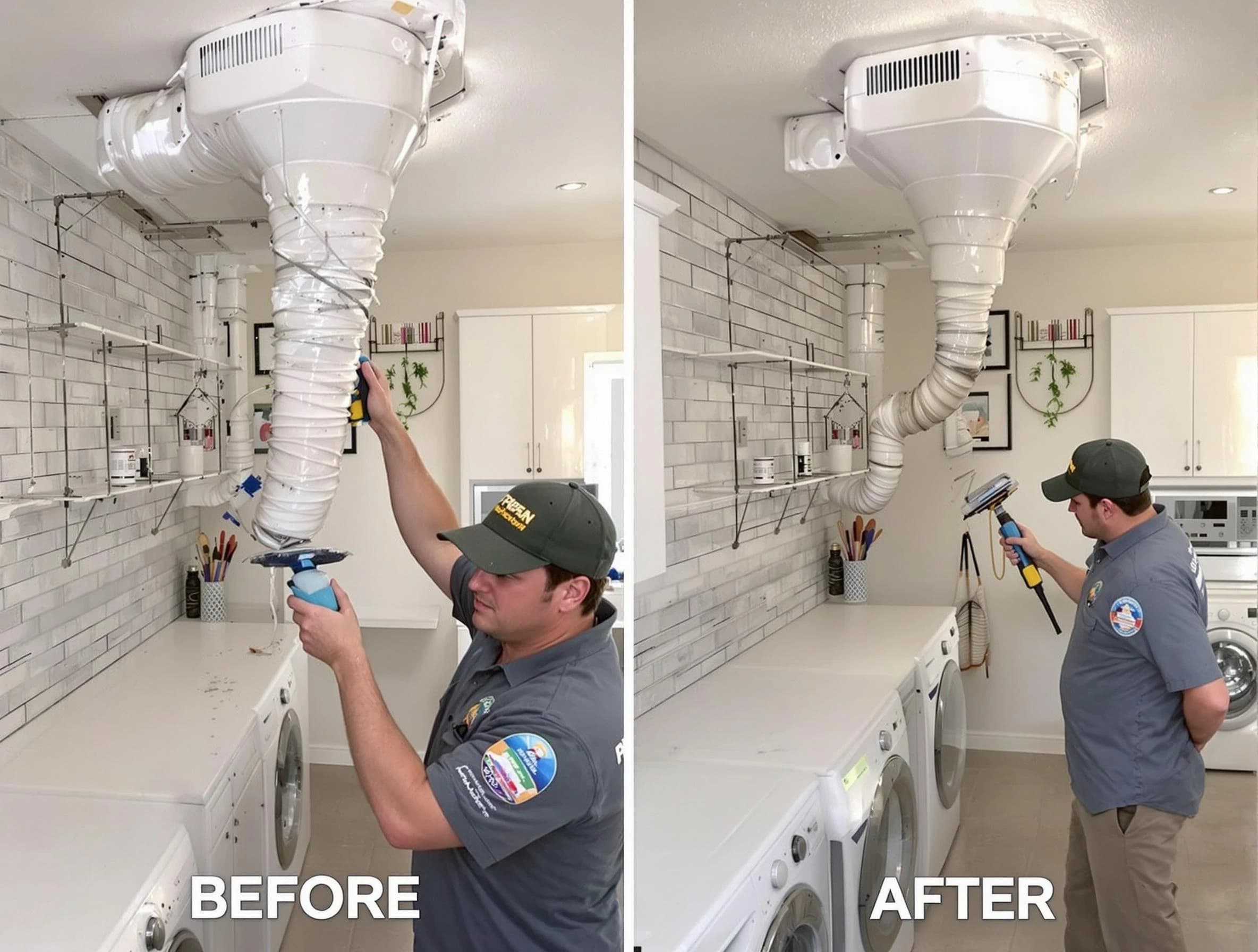 Professional dryer exhaust vent cleaning by West Mifflin Dryer Vent Cleaning in West Mifflin