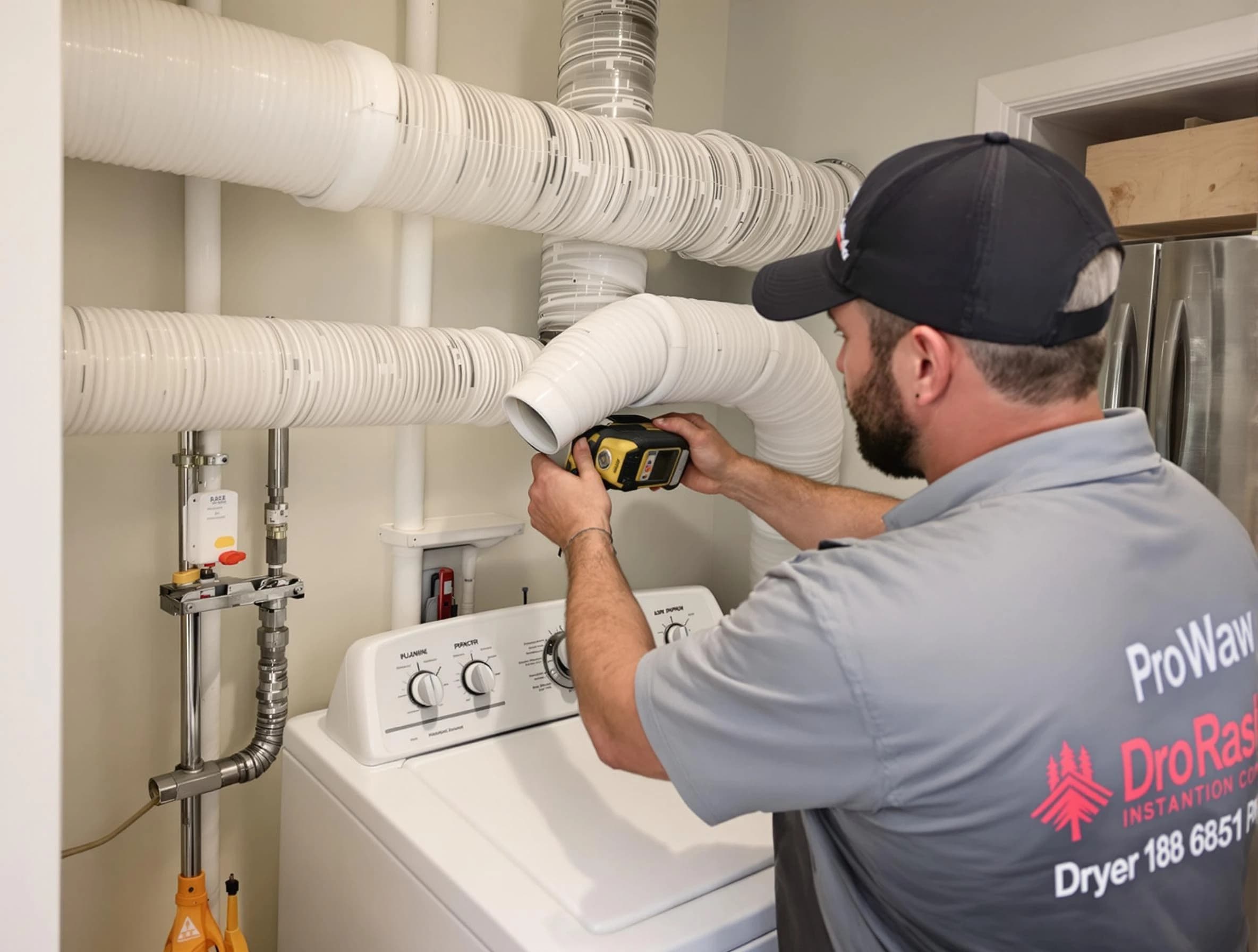 Professional dryer vent hose installation by West Mifflin Dryer Vent Cleaning in West Mifflin