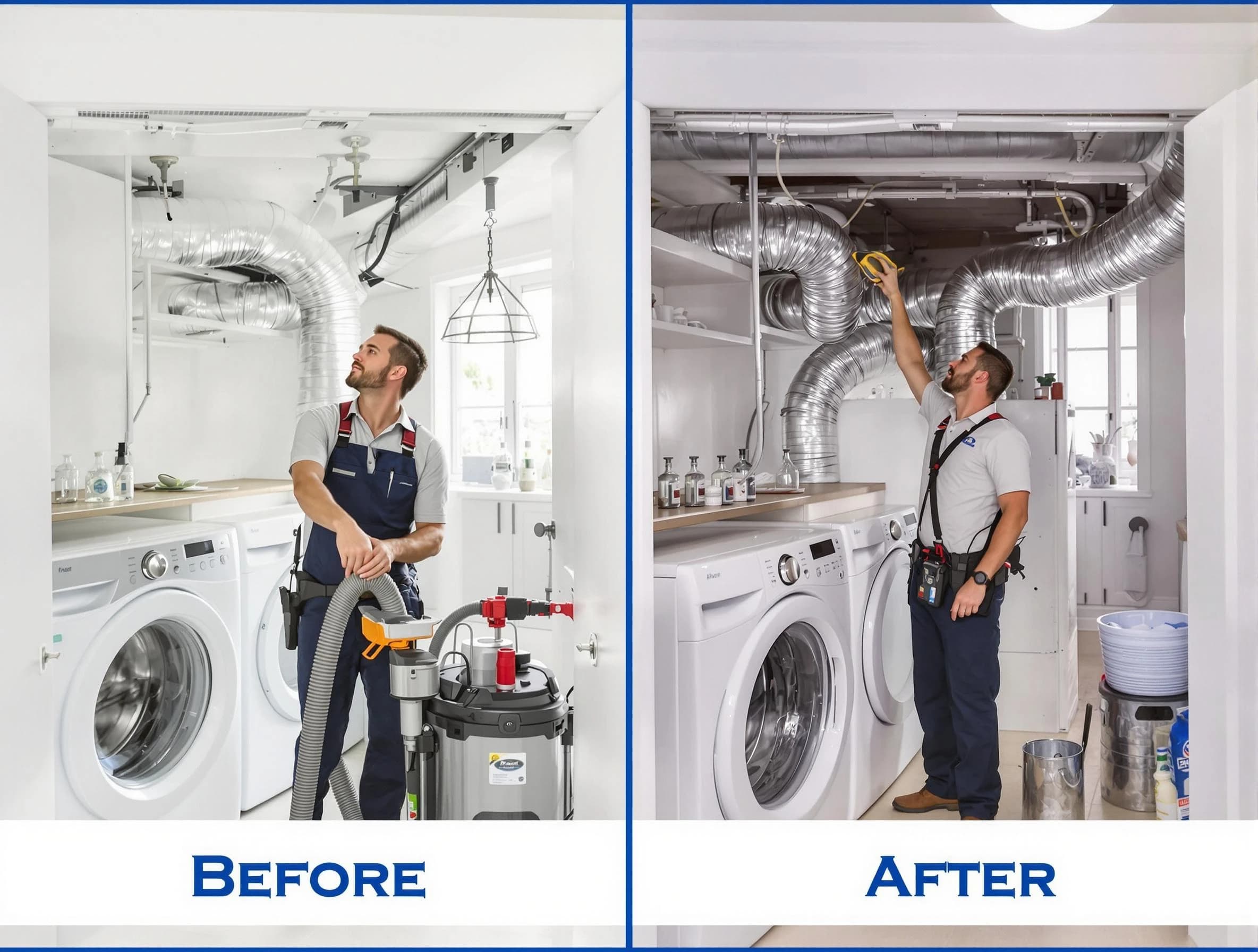 Expert gas dryer vent cleaning by West Mifflin Dryer Vent Cleaning in West Mifflin