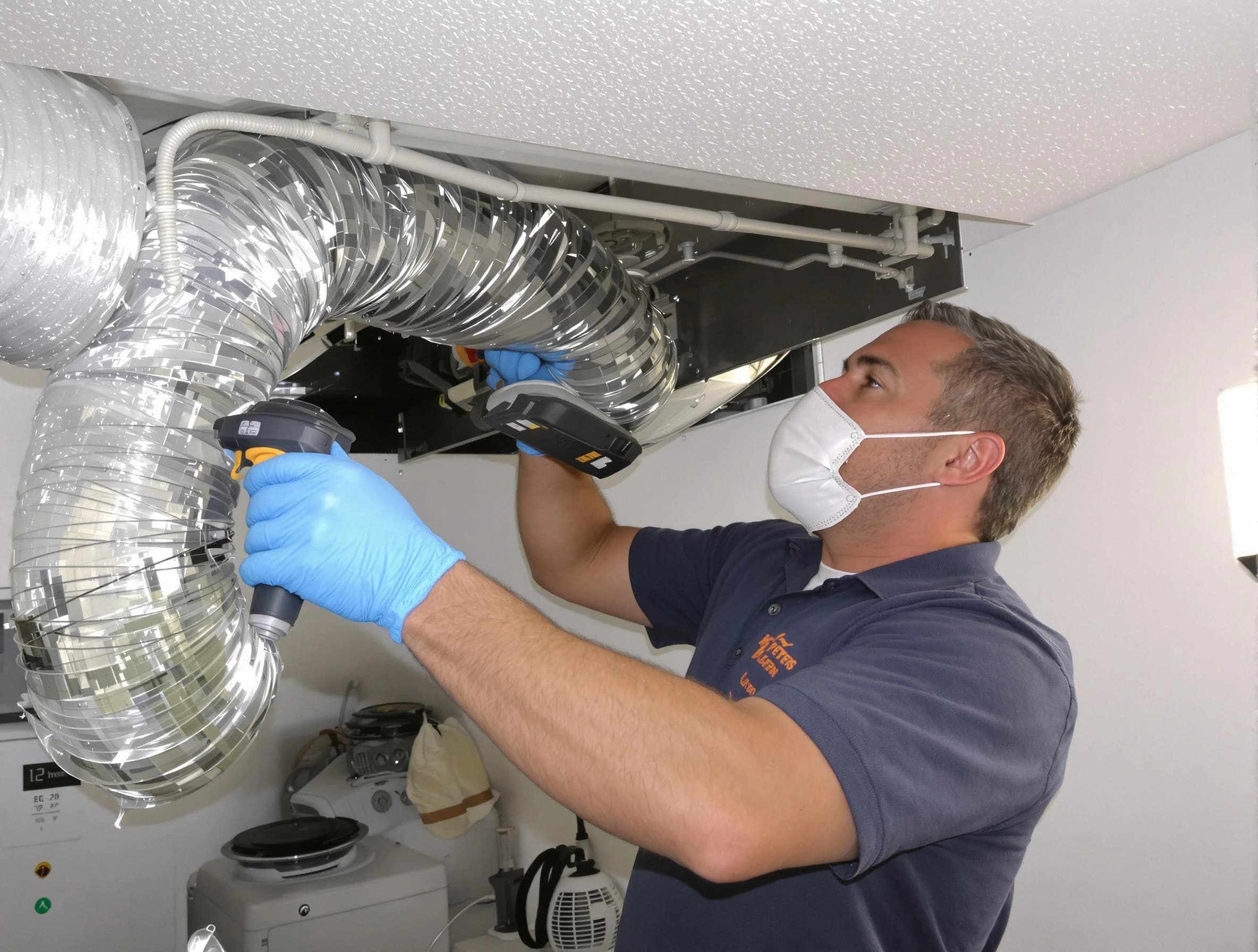 West Mifflin Dryer Vent Cleaning professional performing thorough residential dryer vent cleaning in West Mifflin