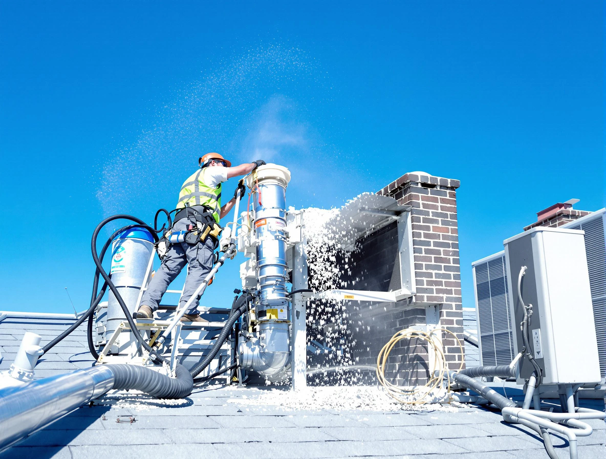 Expert roof dryer vent cleaning by West Mifflin Dryer Vent Cleaning in West Mifflin