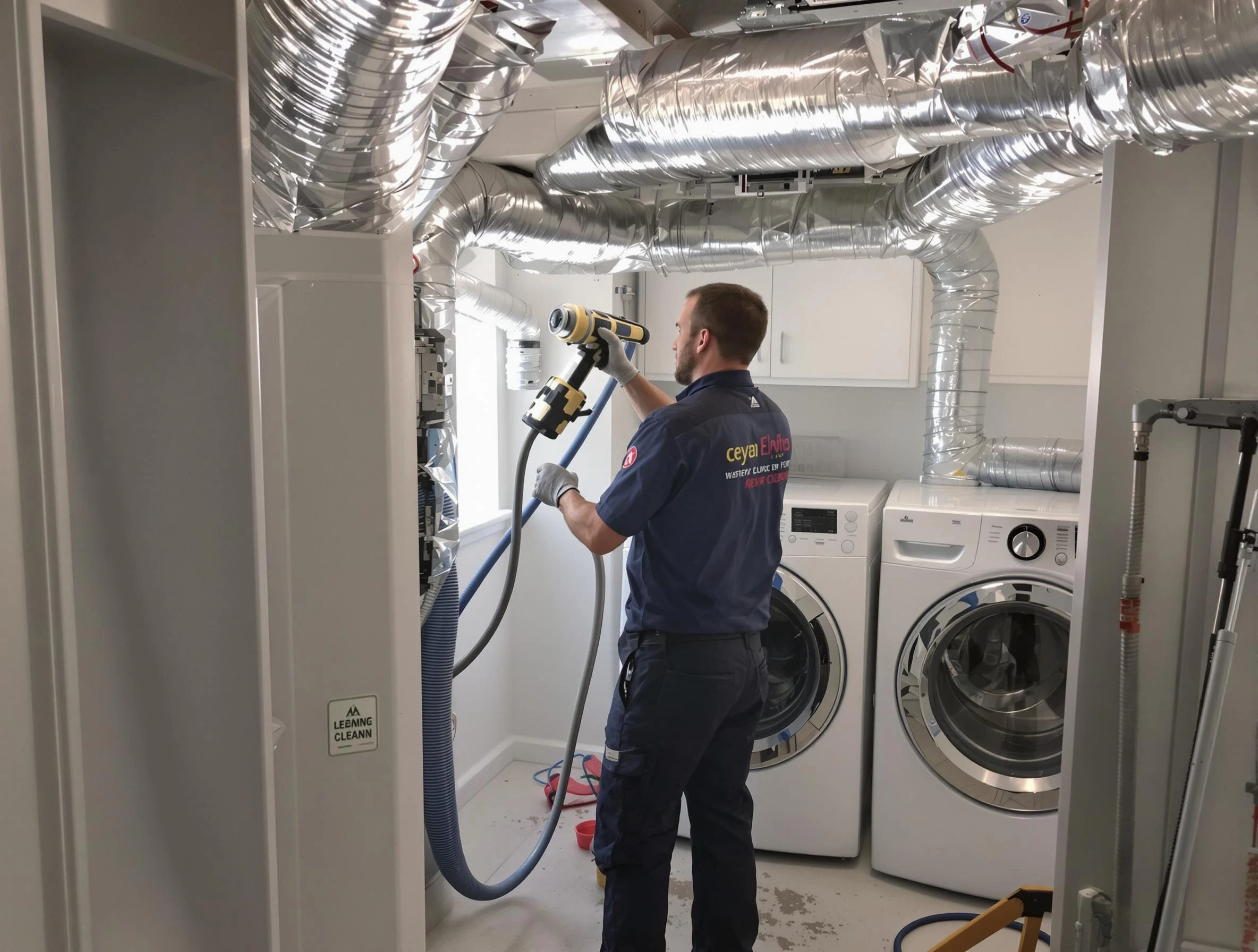 West Mifflin Dryer Vent Cleaning specialist using advanced equipment for thorough duct cleaning in West Mifflin
