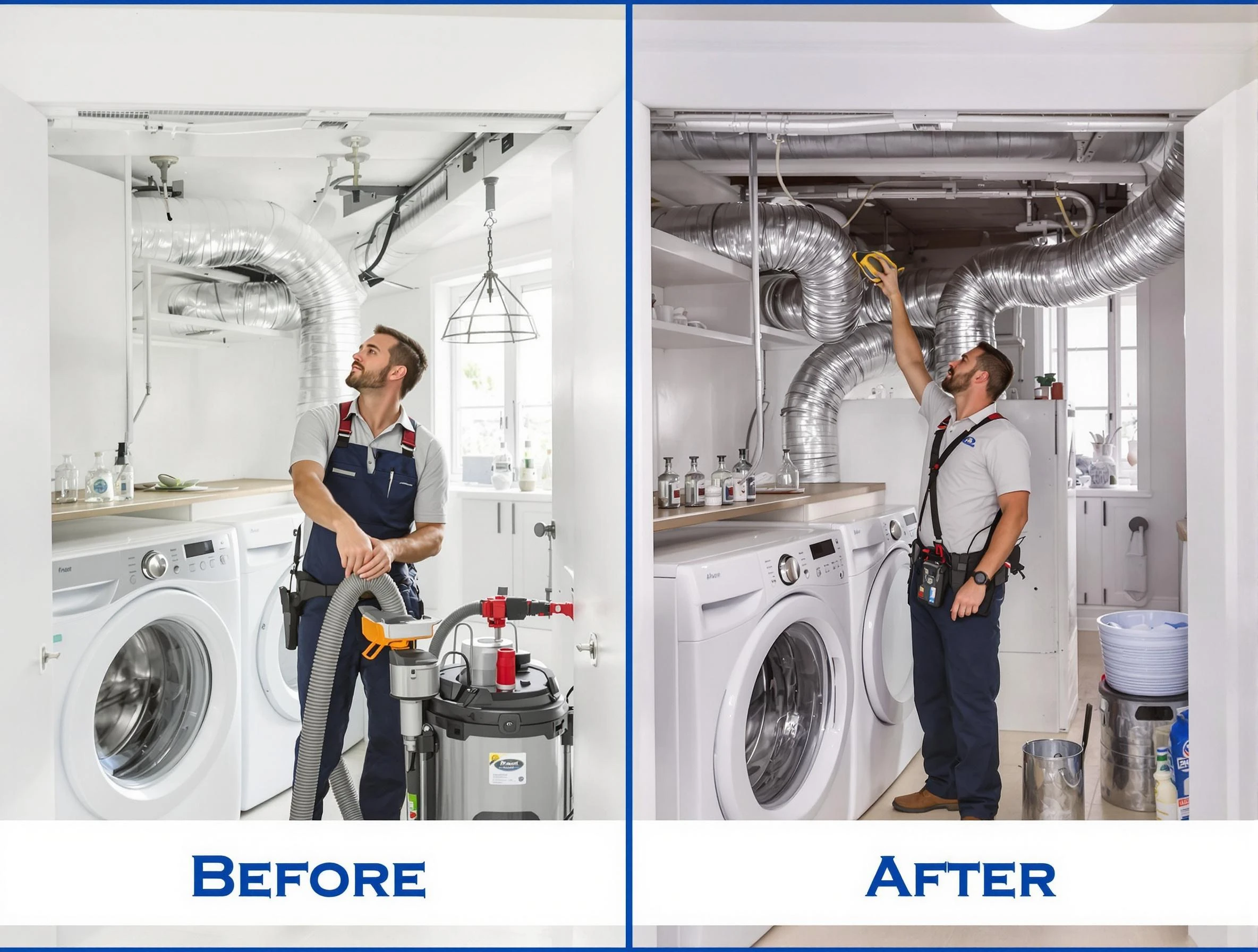Expert gas dryer vent cleaning by West Mifflin Dryer Vent Cleaning in West Mifflin